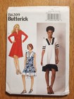 Butterick 6209 Misses  Dress Sewing Pattern Pullover Dress Sz 6 - 14 Uncut