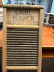 Vintage Washing Board 18 x8 5  Dubl Handi Columbus Washboard Co