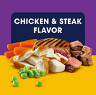 Pedigree Chopped Ground Dinner Wet Dog Food  Filet Mignon   Beef 13 2 Oz  24pack