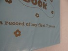 1968 Baby Book Record Of First 7 Years Protect-o Product Japan Vintage