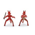 Antique Vienna Style Devil Orchestra Band Miniature Figures Figurine Lot