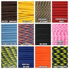 550 Paracord Parachute Cord Spec Type Iii Lanyard Mil 7 Strand Core  100 Feet 