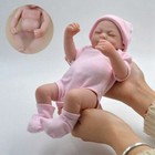 Newborn Realistic Lifelike Reborn Baby Dolls Full Body Vinyl Silicone Girl Doll