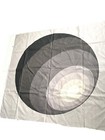 Verner Panton Mira-x    lunar    Fabric Panel     Vtg 1970s Mid-century Textile Art