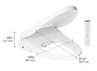 Kohler Purewash E805 39395-0 Smart Bidet Toilet Seat Elongated In White New