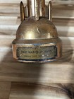 1950 s Vintage Promotional Duro Mold Satellite Rocket Coin Bank W key