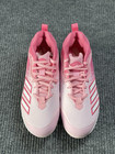Adidas Icon Bounce 6 Mens Size 8 5  mother   s Day  Pink Baseball Cleats Metal New