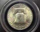 Hs c  1948 D Franklin Half Dollar Pcgs Ms65 Full Bell Lines - Us Coin