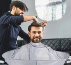 Barber Gown Cloth Hair Cutting Cloak Umbrella Hairdressing Cape Barber Salon Usa