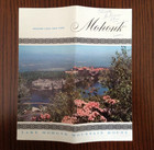 Vintage Ephemera Mohonk Mountain House Ny  1961 Brochure And 1962 Rate Schedule