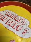 Vintage Where   s The Beef Serving Tray