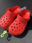      Original Crocs Classic Clog Red 4m Men   s - 6w Women   s Fast Shipping Nwt         