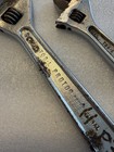 Vintage Proto Usa Pair  2  Adjustable Wrenches