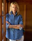 Frank   Eileen Eileen Relaxed Button Up Shirt Famous Denim  Size Xs Nwt