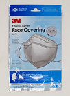 5-pack 3m Filtering Barrier Face Covering  Adult Sized Single Use  Astm F3502-21