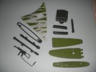 1984 Vintage G i  Gi Joe 3 75 Arah Lot Manta Wind Surfer W  Blueprints  complete