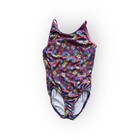 Gk Elite - Cm Child Medium Girl - Leotard - Cute Pattern Gymnastics Leo Purple