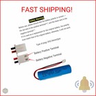 Xinlantech 3 7v 2600mah 18650 Rechargeable Li-ion Battery With Jst Xh2 54 2p Con