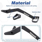 Brake Pedal Rear Foot Brake Lever Fit For Trx400x ex Sportrax 2002-2014 