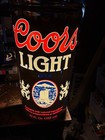 Vintage Everbrite Coors Light 3d Beer Can Light Up Sign 80   s  27    Working Great 