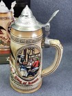 Anheuser Busch 1987 Limited Edition Iv  Tomorrow s Treasures Lidded Stein   Box