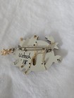 Liztech Vintage Brooch    celestial Bodies    2018 Retired Hand Made