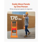 Uimoso Drywall Carrier 2 Pack Plywood Carriers Handles With 176 Lbs Load