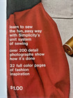Simplicity 1969 Sewing Book Learn To Sew 200 Photos 32 Full Color Fashion Pages