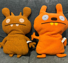 Uglydoll Orange   Brown Monster Collectible Toy Plush Animals   Mini Blue Plush