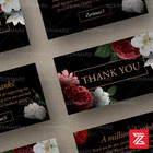 500 Thank You For Your Purchase Business Cards Pro Design 16pt Uv Gloss Or Matte