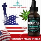Healthergize Hemp Oil Natural Cam-5 Pack Hemp Seed Oi - Size 1 Fl Oz  pack Of 5 