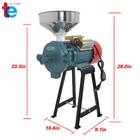 3000w Mill Corn Wheat Feed Flour Cereal Grain Mill Electric Grinder Grain 110v