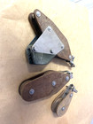 A Lot Of 3  Marine Sailboat Pulleys   Signed Gibb  England