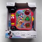 Disney Mickey Mouse My First Learning Book Bilingual English Spanish Light Sound