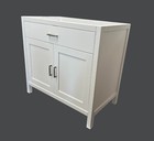 36   White Shaker Single-sink Bathroom Vanity Base Cabinet Ne-v3621-wh