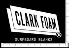 Clark Foam 8 5  Die Cut Sticker Decal Surfboard Blanks Og Logo