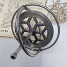 Vintage The Wonderful Gyroscope Spinning Metal Toy With Instructions  String