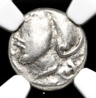 Celtic Gaul  Aedui  1st Century Bc  Silver Quinarius  Horse  Ngc Vf