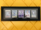 Chicago Cubs Starting Rotation 2004 Autographed Sports Cards Framed Picture