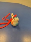 Vintage New Ceramic 3-d Figural Bird Water  Whistle Hand Painted Art W  Laynard