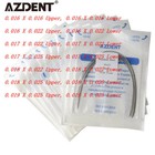 Los Alambres De Ortodoncia Dental Rectangular Oval Arco De Acero Inoxidable 