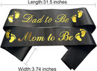 Mom To Be Sash  Dad To Be Sash  Gift Ideas For Soon To Be Parents  Pregnancy Ann