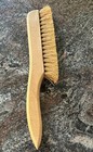 Vintage Wood Handle Clothes Hat Brush 1950s Clothing Laundry Mcm Vtg