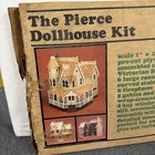 Vintage New Open Box  The Pierce Wooden Dollhouse Kit By Greenleaf 8011 Rare