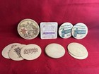 Vtg Lot Of 12-assorted  Beer Coaster