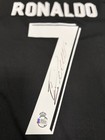 Black Soccer Jersey Cristiano Ronaldo Signed  7 Beckett Witnessed