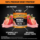 Body Fortress Super Advanced 100  Premium Whey Protein Powder  Strawberry  60g P
