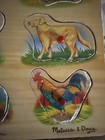 Melissa   Doug Farm Wooden Sound Peg Puzzle Ages 2  Boys   Girls Mpn 268