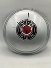 Fiberglass Packard Hubcap Clock Silver Black And Red 12 5 8   