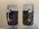 Lederhosen   Dirndl Oktoberfest Koozie Set  for 1 Ltr stein  